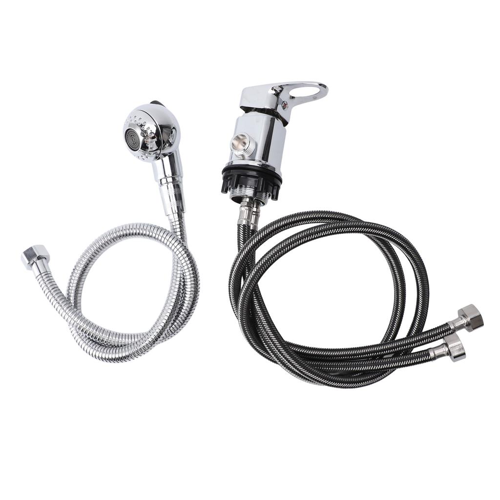 Salon Shampoo Bowl 80cm Faucet Kit Shampoo Bowl 70cm Hose M Size 2 Gears Sprayer Replacement Part