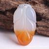 Pendant Pretty Guanyin Buddha Ruyi White Floating Yellow Necklace