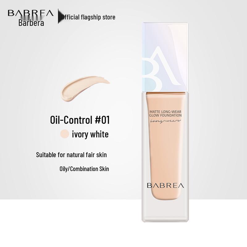 

Babella Long-lasting, Transfer-Resistant Foundation for Combination to Oily Skin – Moisturizing and Nourishing Formula, Ideal for Students. 30ml