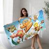 Game C-Cookie R-Run K-Kingdom Beach Towel Colorful Bath Towels for Girl Microfiber Quick Dry Sand Free Beach Yoga Pool