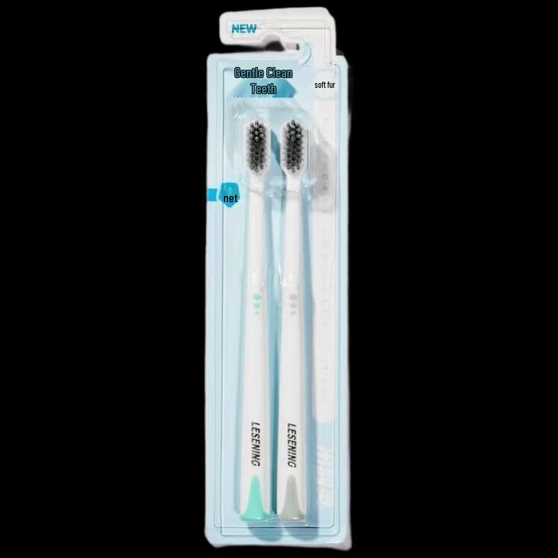 LengSuanLing Gentle Clean Spiral Bristle Toothbrush
