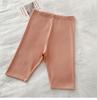 High-Waisted Seamless Women's Thermal Plush Leggings - Tummy-Control, Slimming, Fleece-Lined Wool and Silk Safety Shorts