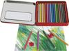 Jumbo Grip Colored Tin Gift 110916 Japanese Faber-Castell Pencils, 16-Color Set, Box, [Authentic Product]