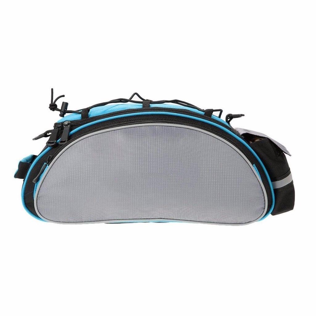 

Bike Bicycle Pannier Saddle Rack Rear Seat Bags Shoulder Handbag Highcapacity синий