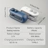 Portable Magnetic USB Rechargeable Sealing Machine, Built-in Battery, Manual Press-type Plastic Sealing Machine, USB Mini Sealing Machine
