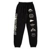 YOUNGLA Men's Cotton Printed Joggers - Gym, Sports, Casual Sweatpants