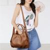 Designer Brand Top Quality Soft PU Faux Leather Casual Tote Bags for Women Handbag Luxury Female Shoulder Crossbody Bag