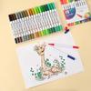 120-Color Double-Ended Washable Watercolor Pens - Eco-Friendly Children's Art Set