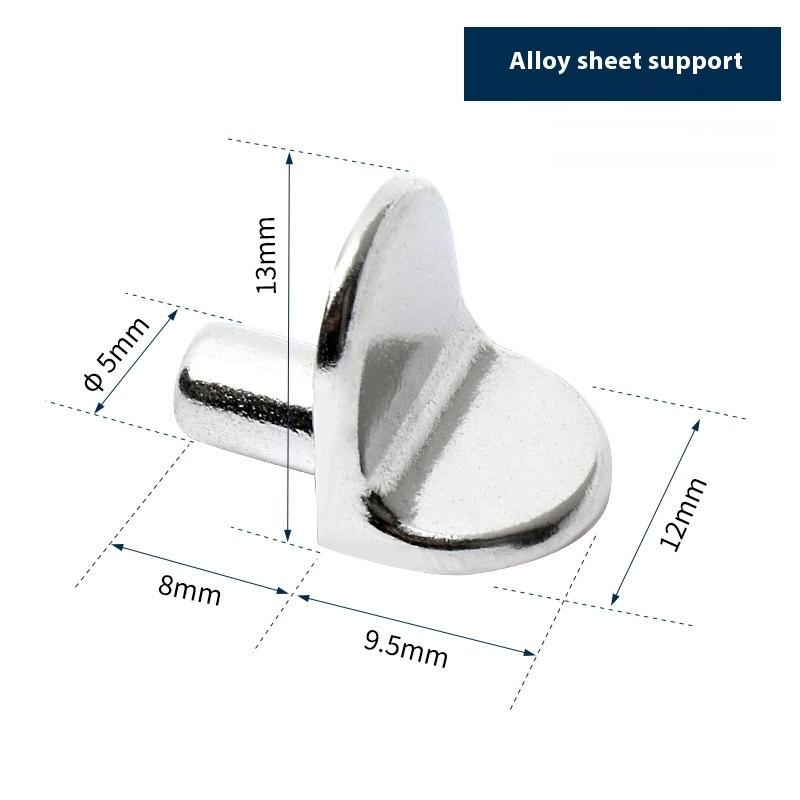 

10Pcs Shelf Support Studs Pegs Pins Plugs Cabinet Seperator Fixed Wooden Glass Layer Board Furniture Bracket Holder Accessories