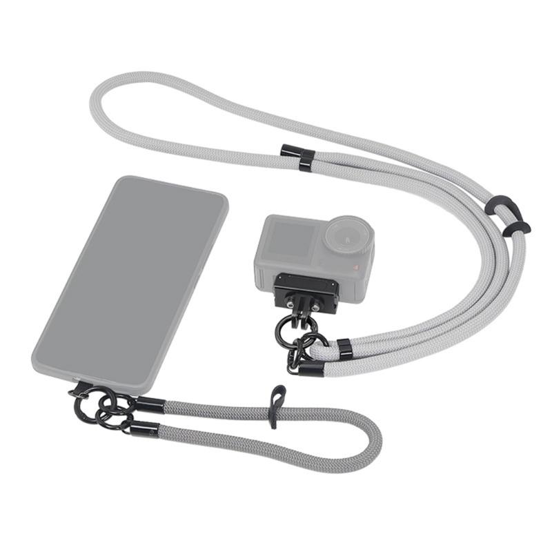 Schnellverschluss Sicherheitsband Verstellbares Halsband Atmungsaktive Handgelenkschlaufen Anordnungslösung Geeignet für Sportkameras
