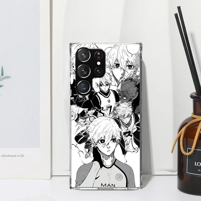 Blue Lock Nagi Seishiro Phone Case For Samsung Galaxy S26 S25 Edge S24 FE S23 S22 Ultra S21 Plus S20 + Art Fundas Back Cover Gal