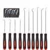 Essential 10Pcs Vehicle Maintenance Kit, High-Duty Seal Hooks & Screwdrivers for Car Gasket & O-Ring Removal