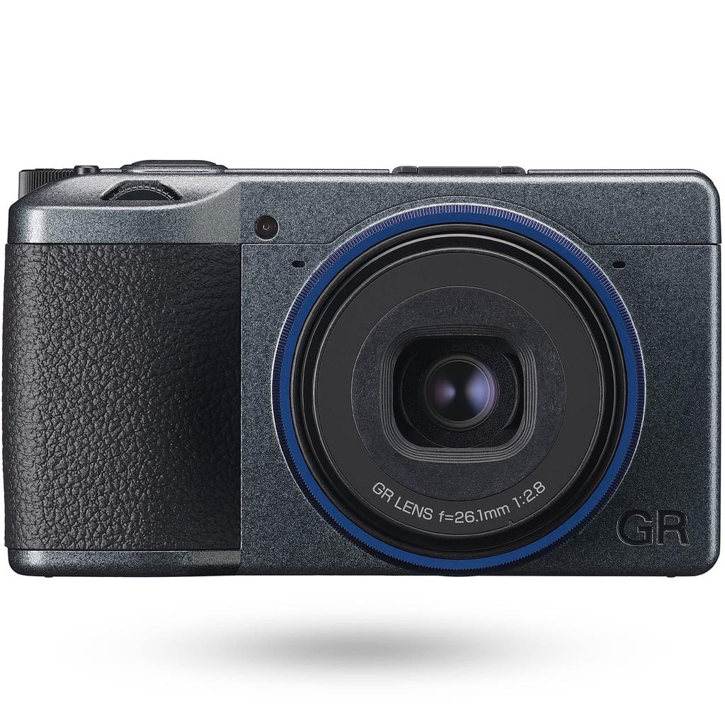 Ricoh GR IIIx Urban Edition Metallic Gray Digital Camera Focal Length Large CMOS Sensor Powerful Snapshot Shooter Second Hybrid AF GR Lens Image