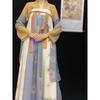 Shaking Tang Dynasty One-piece Chest-length Broken Skirt Printed and Restored Cabbage Daily Thin