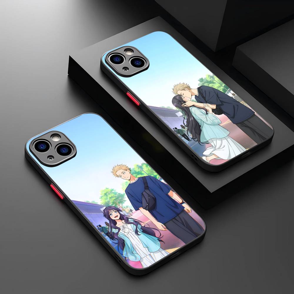 Anime Cute Kaoruko And Rintarou Phone Case For iPhone 16e 16 15 14 13 12 11 Pro Max X XS Max Plus Matte Clear