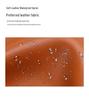 In-Stock Waterproof PU Leather Women's Catering Apron - Oil-Proof Kitchen Smock