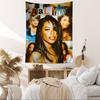 Singer Aaaliyah Hanging Bohemian Tapestry Hanging Tarot Hippie Wall Rugs Dorm Japanese Tapestry