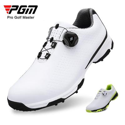 PGM Sommer-Golfschuhe für Herren mit drehbaren Schnürsenkeln, atmungsaktives Design