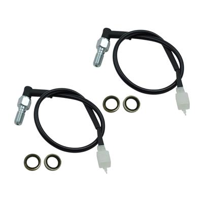 Life2Kiku Felimore Hydraulic Brake Switch Pressure Switch Banjo Bolt for Motorcycle Brake Light Pressure M10 X of Light, 1.25mm (Set 2)