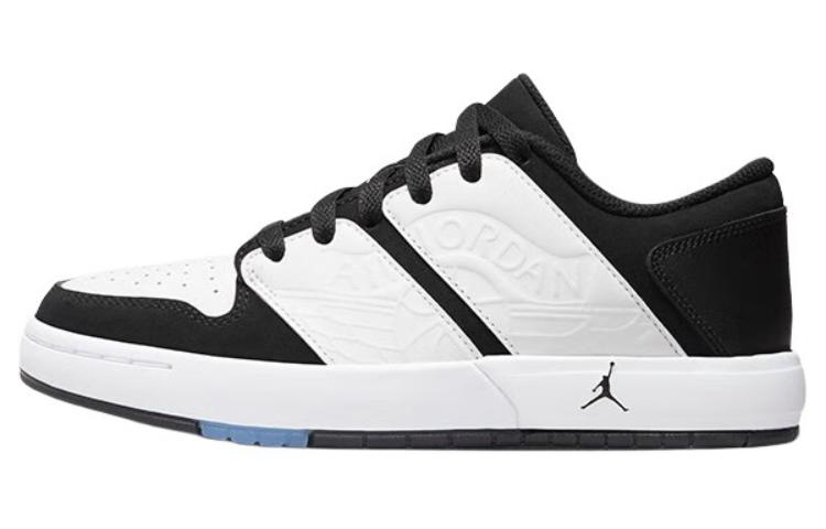 Jordan NU Retro 1 Low White Black GS FB4412-100 35.5