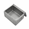 Large Capacity Insulated Food Box Portable with Hinged Lid