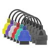 6-farbiges OBD ECU Scan-Adapterkabel-Bündel für Fiat