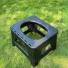 Foldable Outdoor Toilet For Adults Camping Travel Antislip Seat Sealed Structure Leak Proof Disposable Bags Included