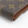 LOUIS VUITTON Porto Tresol Etui Papie Tri-fold wallet M61202 Brown Monogram canvas unisex Used