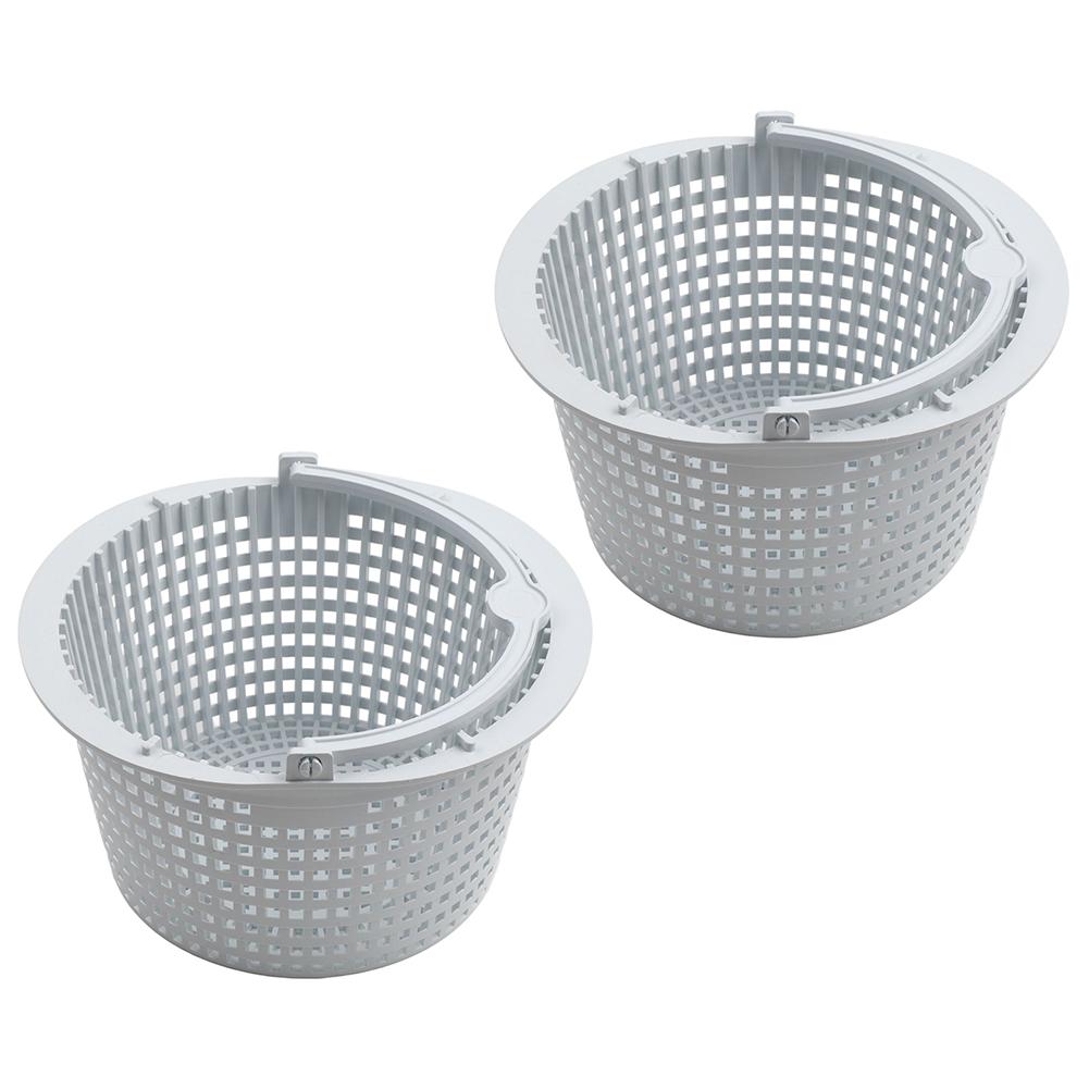 

Skimmer Filter Basket with Handle Compatible with For Hayward SPX1091C 2 Pieces for Effective Debris Collection China Mainland