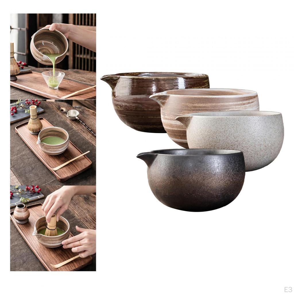 Artisanal Green Tea Bowl - Exquisite Japanese Ceremony Essential