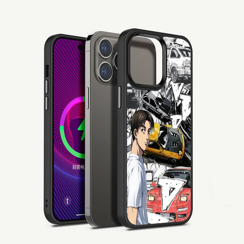 Road Racing Anime I-Initial D Phone Case For IPhone 17 16 15 14 13 12 11 Pro Max For Magsafe Wireless Charger Cover