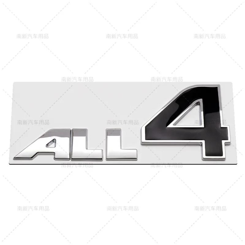 3D Metal ALL4 Logo Door Emblem Badge Sticker Car Stickers for MINI Cooper R61 F60 Countryman Paceman