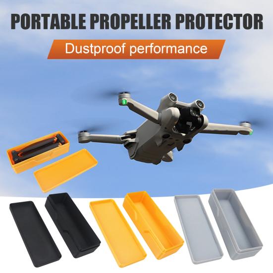 Storage Case for DJI Mini 5 Pro Propeller Portable Plastic Holder for 4 Blades Shockproof Scratch-Resistant Travel Box for Drone Accessories