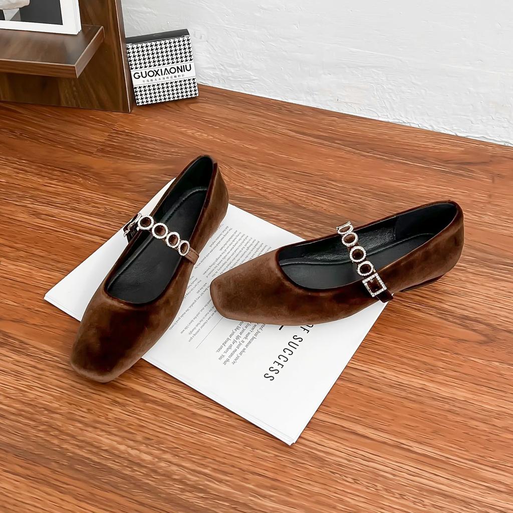 Grape Mother Autumn and Winter New High Heels Women's Wear High-end Fashion Single Shoes Retro Chengdu Style Niche Women's Shoes