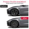 4PCS Wheel Cover Design For TESLA Model 3 2017-2023 18 Inch Wheel Cover Hubcaps Cap Only For Model 3 Wheel Cover Accessories