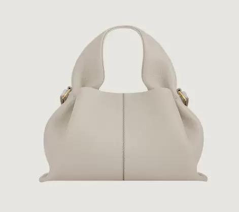 pol cloud bag niche design light luxury french leather handbag e shoulder crossbody fashi women белый