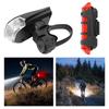 Fahrrad Scheinwerfer Rücklicht Set USB Lade Warnung Intelligente Sensorleuchte Radfahren