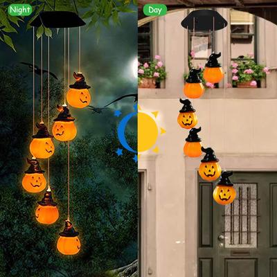 Luz solar para Halloween, decoración para exteriores, patios y jardines