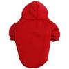 Hot-selling Blank Large Dog Hoodie Customizable Windproof Cartoon Design Warm Fleece Pet Sweatshirt Oversized Summer Multiple