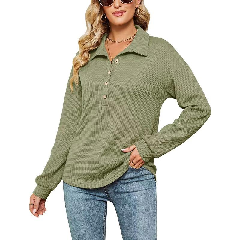 Футболка с длинным рукавом вафельного плетения — фото 9