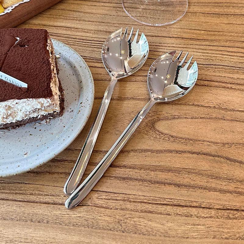Multifunktionelles Spork-Set aus Edelstahl