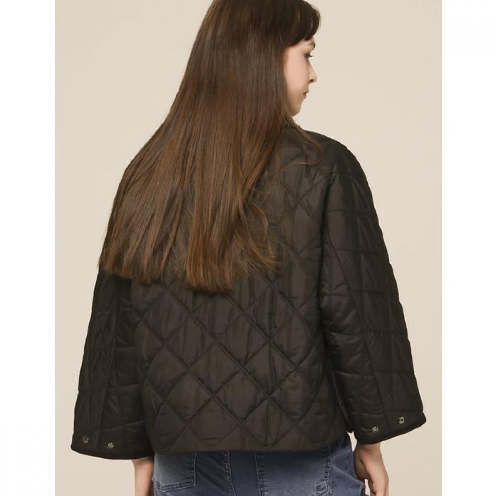 Son Jung Wan Tweed Collar Color Block Insulation Jumper Zdj6161070