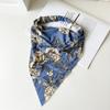 Blumen-Dreieck-Bandana Stirnband Damen Vintage-Stil Haaraccessoires für Sommerurlaub Strand Haarschmuck