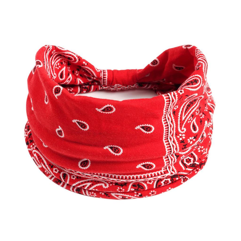 1pcs Unisex Headband Bohemian Wide Cotton Stretch Headbands Women Headwrap Turban Yoga Headband Sports Workout Hair Accessories