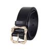 Adjustable PU Leather Belt Black Jeans Belt Fashion Women's Belts  for Jeans Dresses Decoration