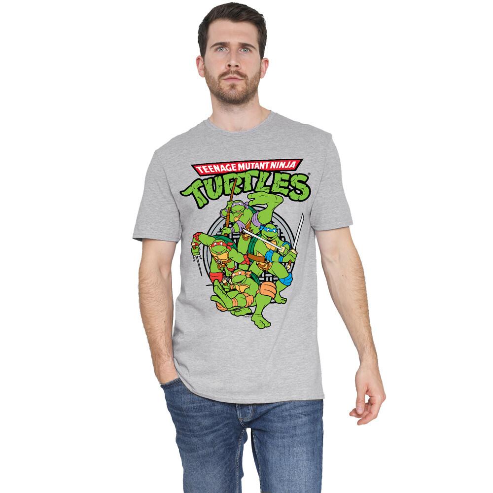 Tmnt Tmnt Group T-Shirt S-5XL Athletic Heather XL