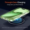 Shockproof Acrylic Hard Case for iPhone 17 Air Cover Silicone Soft Back Cover for iPhone 17 16 15 14   11 Pro Max Mini Shell