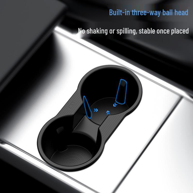 Tesla Model 3/Y Center Console Cup Holder Organizer and Limiter