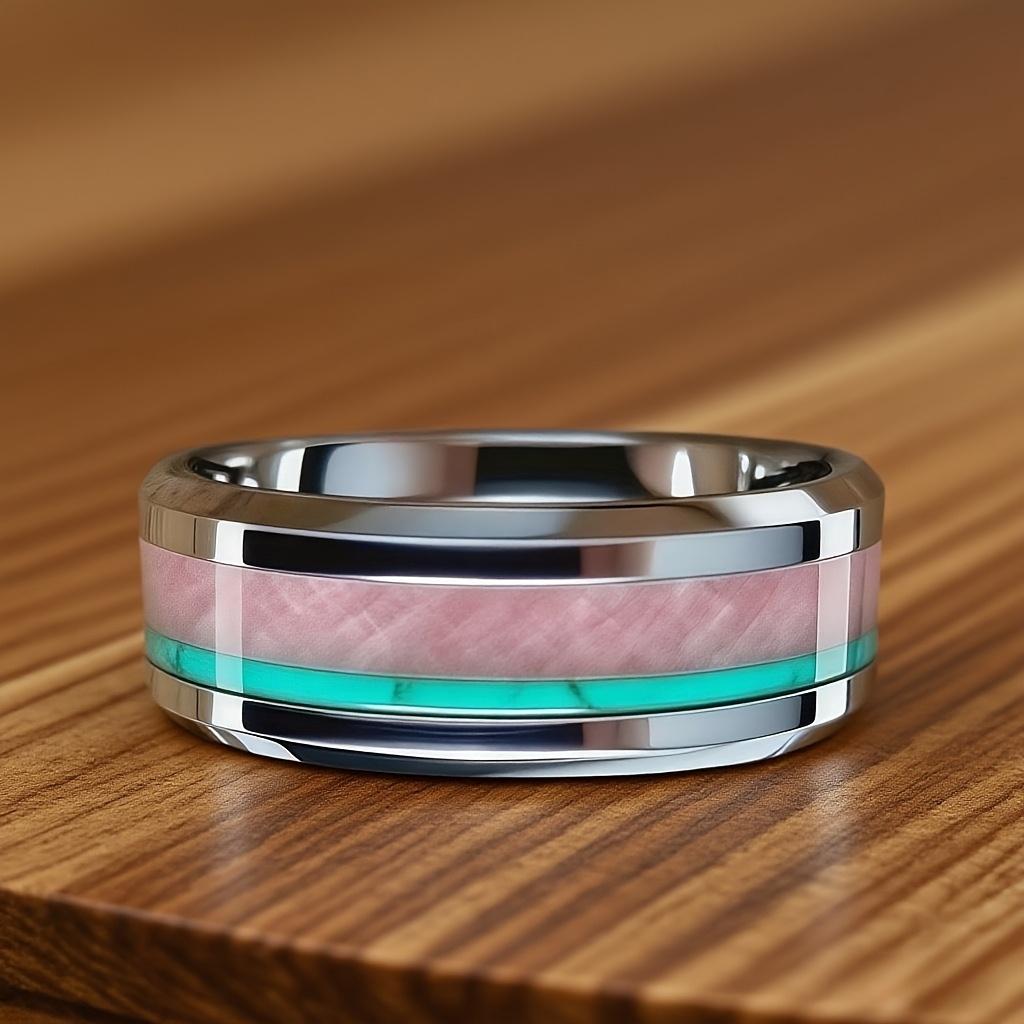 Men's Stainless-Steel Rings 2025 Trend  New In Ring Rings For Couples Girlfriend Gift Stainless Steel Rings For Women