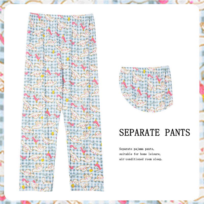 Women's Cartoon Cute Slim Fit Imitation Cotton Pants - Spring, Summer & Autumn Styles